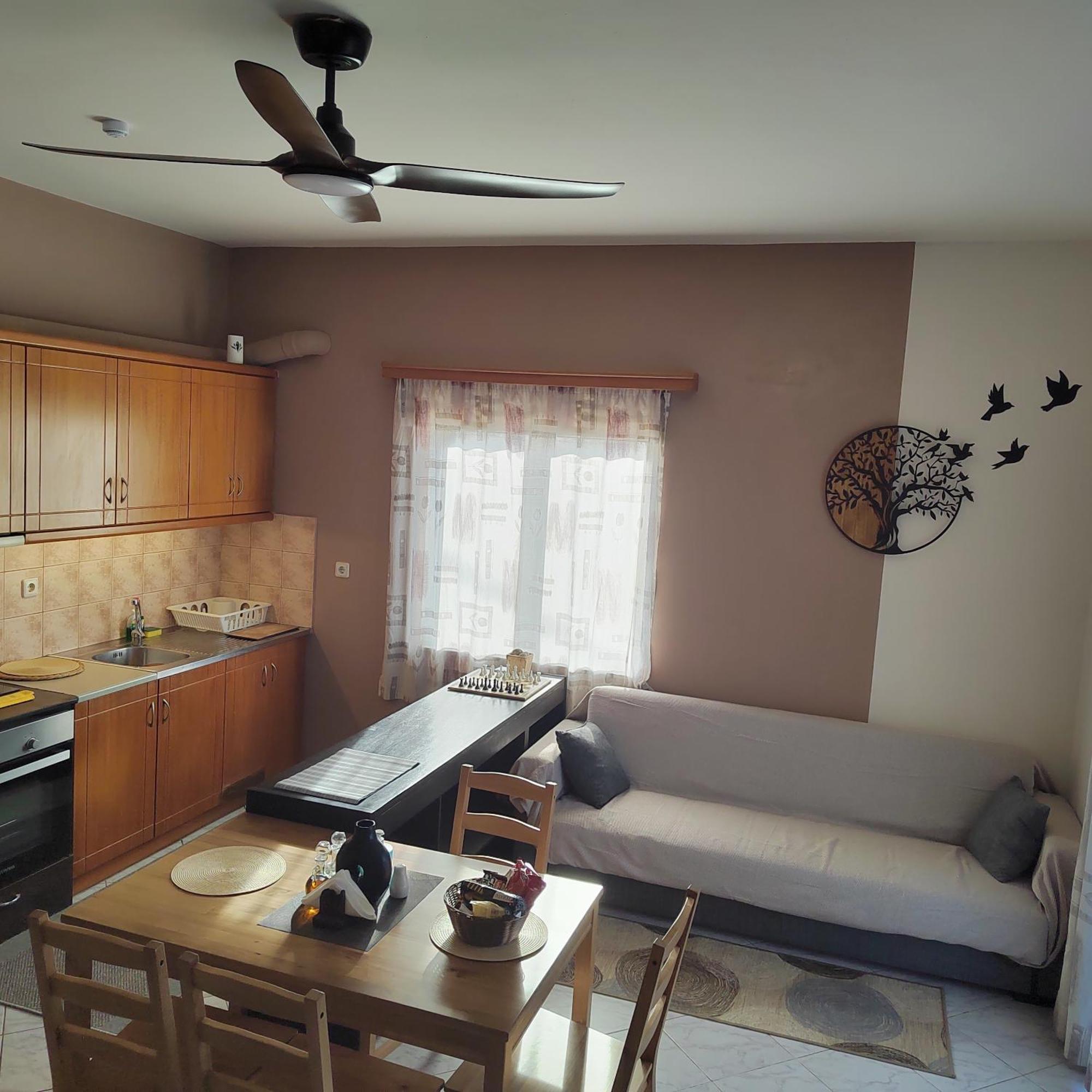 Manos Apartments คอลิมวาริออน ภายนอก รูปภาพ