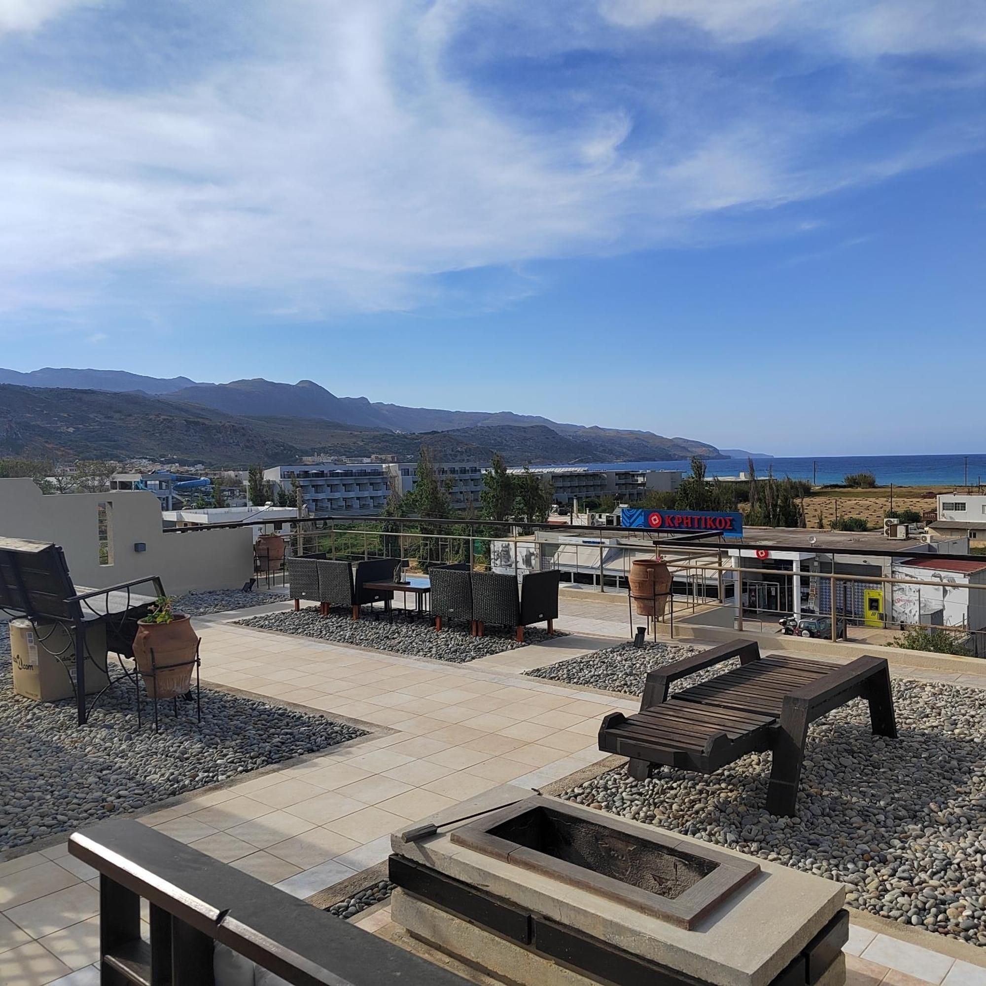 Manos Apartments คอลิมวาริออน ภายนอก รูปภาพ